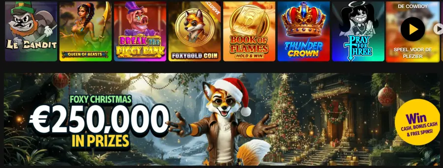 Foxy gold casino login